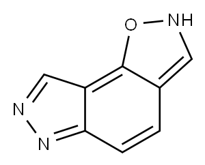 2H-Pyrazolo[3,4-g]-1,2-benzisoxazole(9CI) 구조식 이미지