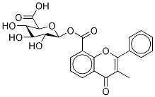 3-메틸플라본-8-카르복실산아실-D-글루쿠로나이드 구조식 이미지