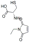 N-ethylmaleimide-cysteine 구조식 이미지