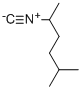 5-METHYLHEX-2-YLISOCYANIDE Structure