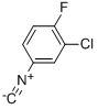 Benzene, 2-chloro-1-fluoro-4-isocyano- (9CI) 구조식 이미지