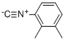 Benzene, 4-isocyano-1,2-dimethyl- (9CI) Structure