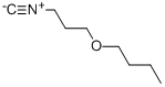 3-BUTOXYPROP-1-YLISOCYANIDE 구조식 이미지