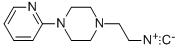 1-(2-ISOCYANO-ETHYL)-4-PYRIDIN-2-YL-PIPERAZINE 구조식 이미지