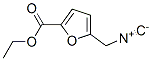 2-Furancarboxylicacid,5-(isocyanomethyl)-,ethylester(9CI) Structure