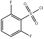 2,6-Difluorobenzenesulfonyl chloride 구조식 이미지