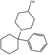 1-(1-phenylcyclohexyl)-4-hydroxypiperidine Structure
