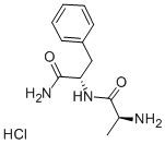 H-ALA-PHE-NH2 HCL Structure