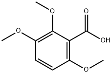 2,3,6-TRIMETHOXYBENZOIC ACID Structure