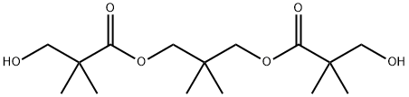 2,2-dimethylpropane-1,3-diyl bis(3-hydroxypivalate) Structure