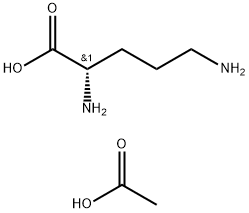 L-Ornithine acetate 구조식 이미지