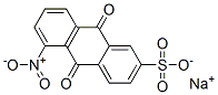 sodium 9,10-dihydro-5-nitro-9,10-dioxoanthracene-2-sulphonate 구조식 이미지