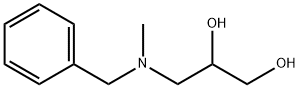 3-(N-BENZYL-N-METHYLAMINO)-1,2-PROPANEDIOL Structure