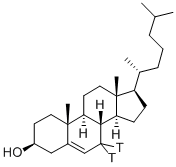 CHOLESTEROL, [7-3H(N)] Structure