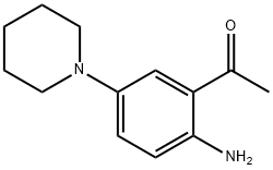 1-(2-AMINO-5-PIPERIDINOPHENYL)-1-ETHANONE 구조식 이미지