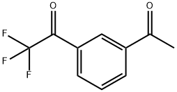 Ethanone, 1-(3-acetylphenyl)-2,2,2-trifluoro- (9CI) 구조식 이미지