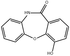 4-Hydroxydibenz[b,f][1,4]oxazepin-11(10H)-one 구조식 이미지