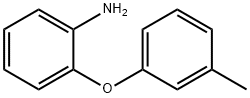 2-(3-METHYLPHENOXY)ANILINE 구조식 이미지