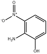 2-아미노-3-나이트로페놀 구조식 이미지