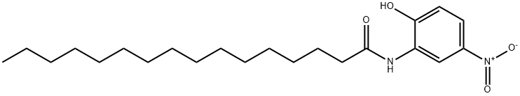 2-(N-HEXADECANOYLAMINO)-4-NITROPHENOL Structure