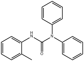 3-(2-methylphenyl)-1,1-diphenyl-urea Structure