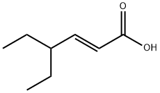(E)-4-ethylhex-2-enoic acid 구조식 이미지