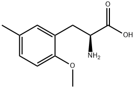 DL-2-Methoxy-5-methylphenylalanine Structure