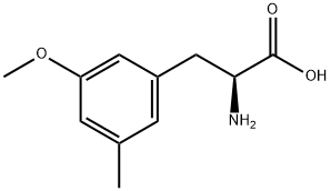 DL-3-Methoxy-5-methylphenylalanine Structure