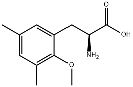 DL-2-Methoxy-3,5-dimethylphenylalanine 구조식 이미지