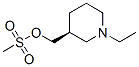3-피페리딘메탄올,1-에틸-,메탄설포네이트(에스테르),(3S)-(9CI) 구조식 이미지