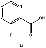 리튬3-플루오로피리딘-2-카르복실레이트 구조식 이미지