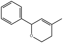5,6-dihydro-4-methyl-2-phenyl-2H-pyran Structure