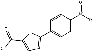 5-(4-NITROPHENYL)FURAN-2-CARBONYL CHLORIDE 구조식 이미지