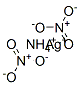 ammonium silver dinitrate Structure