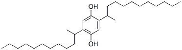 2,5-di-sec-dodecylhydroquinone  Structure