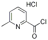 2-(Chlorocarbonyl)-6-methylpyridine hydrochloride, 6-Methylpicolinoyl chloride hydrochloride Structure