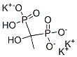 tripotassium hydrogen (1-hydroxyethylidene)bisphosphonate 구조식 이미지