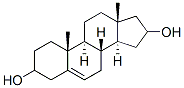 Androst-5-ene-3,16-diol Structure