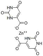 bis(1,2,3,6-tetrahydro-2,6-dioxopyrimidine-4-carboxylato-N3,O4)zinc 구조식 이미지
