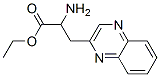 2-Quinoxalinepropanoicacid,alpha-amino-,ethylester(9CI) 구조식 이미지