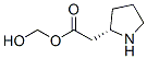 2-Pyrrolidineaceticacid,-alpha--hydroxy-,methylester,(2S)-(9CI) 구조식 이미지