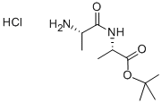 H-ALA-ALA-OTBU HCL 구조식 이미지