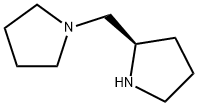 (R)-(-)-1-(2-Pyrrolidinylmethyl)pyrrolidine 구조식 이미지