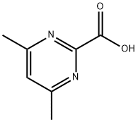 2-Pyrimidinecarboxylicacid,4,6-dimethyl-(6CI,9CI) 구조식 이미지
