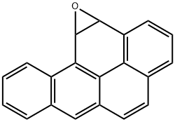 benzo(a)pyrene 11,12-oxide Structure