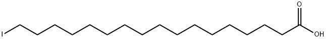 17-IODOHEPTADECANOIC ACID Structure