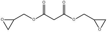 비스(2,3-에폭시프로필)말로네이트 구조식 이미지