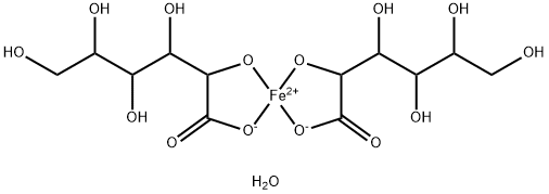 Ferrous gluconate 구조식 이미지