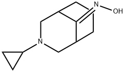 3-Azabicyclo[3.3.1]nonan-9-one,3-cyclopropyl-,oxime(9CI) 구조식 이미지