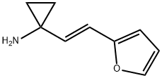 (E)-1-(2-(FURAN-2-YL)VINYL)CYCLOPROPANAMINE Structure